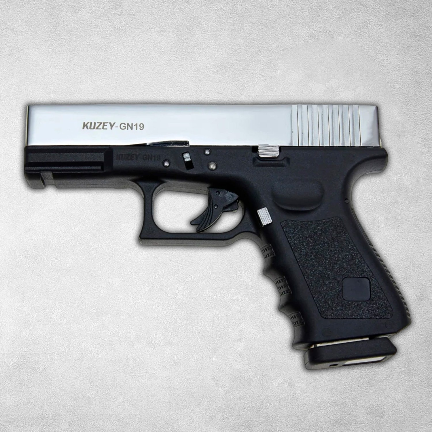 Стартовий пістолет KUZEY GN 19 Chrome