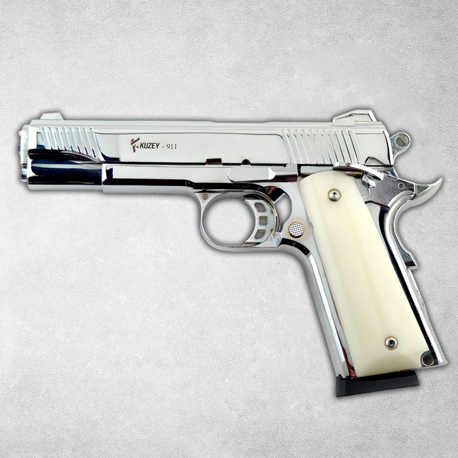 Стартовий пістолет Kuzey 911 Shiny Chrome